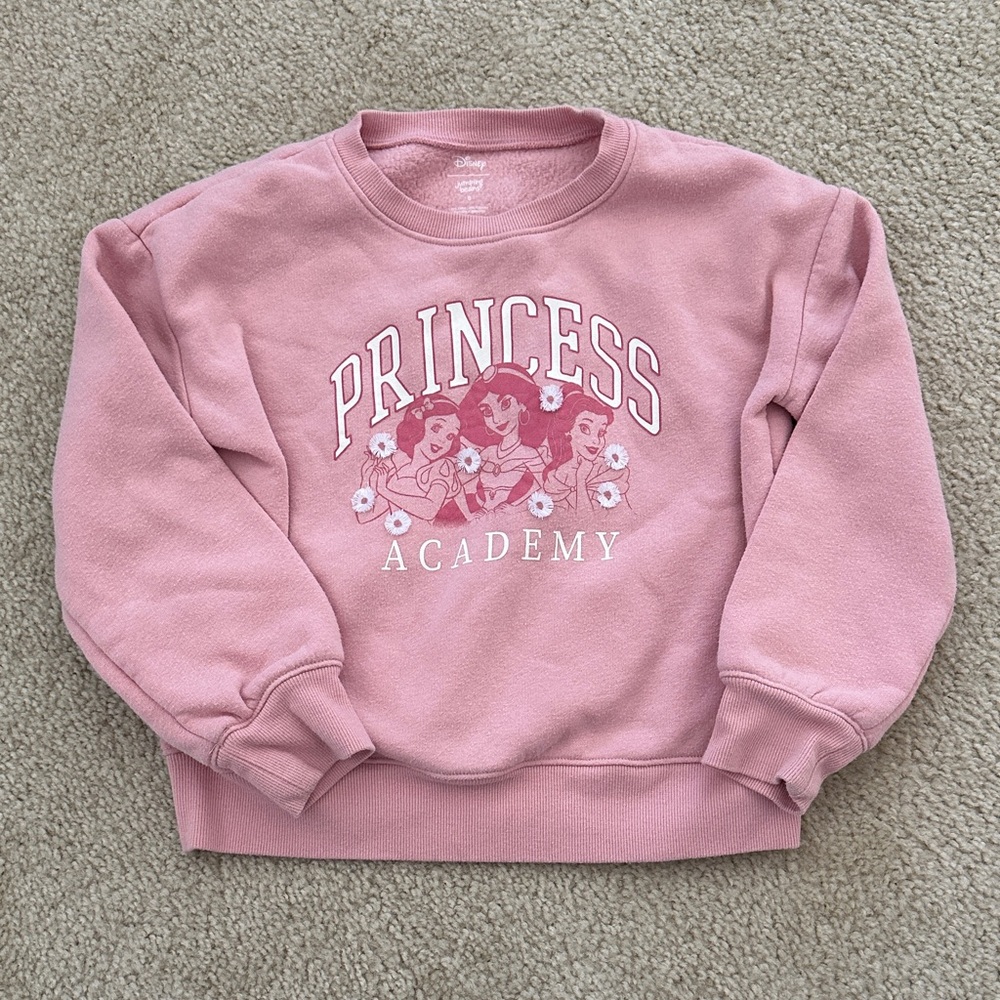 Disney jumping beans Princess Academy Sweatshirt size 6